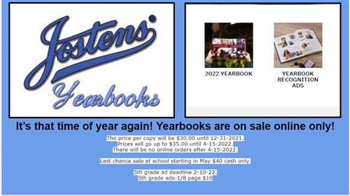 Yearbooks on sale